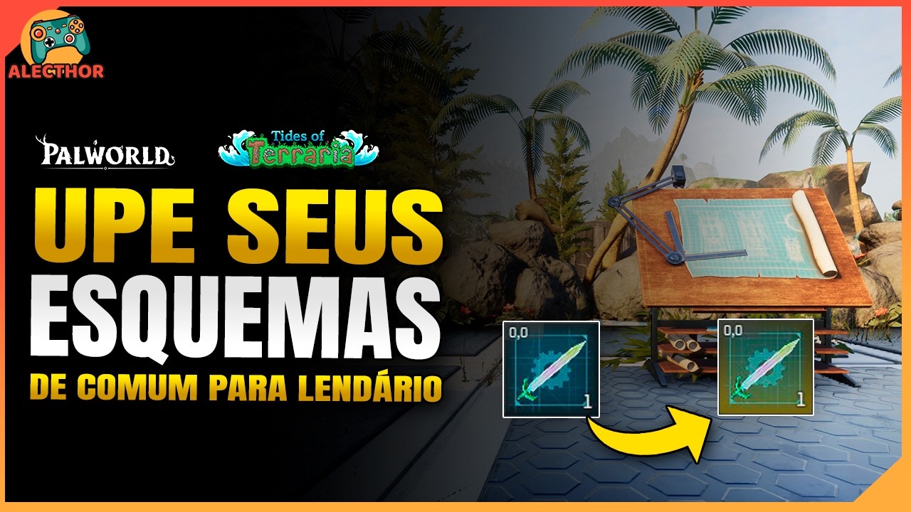 Método Fácil para ter Esquemas Lendários em Palworld Tides of Terraria