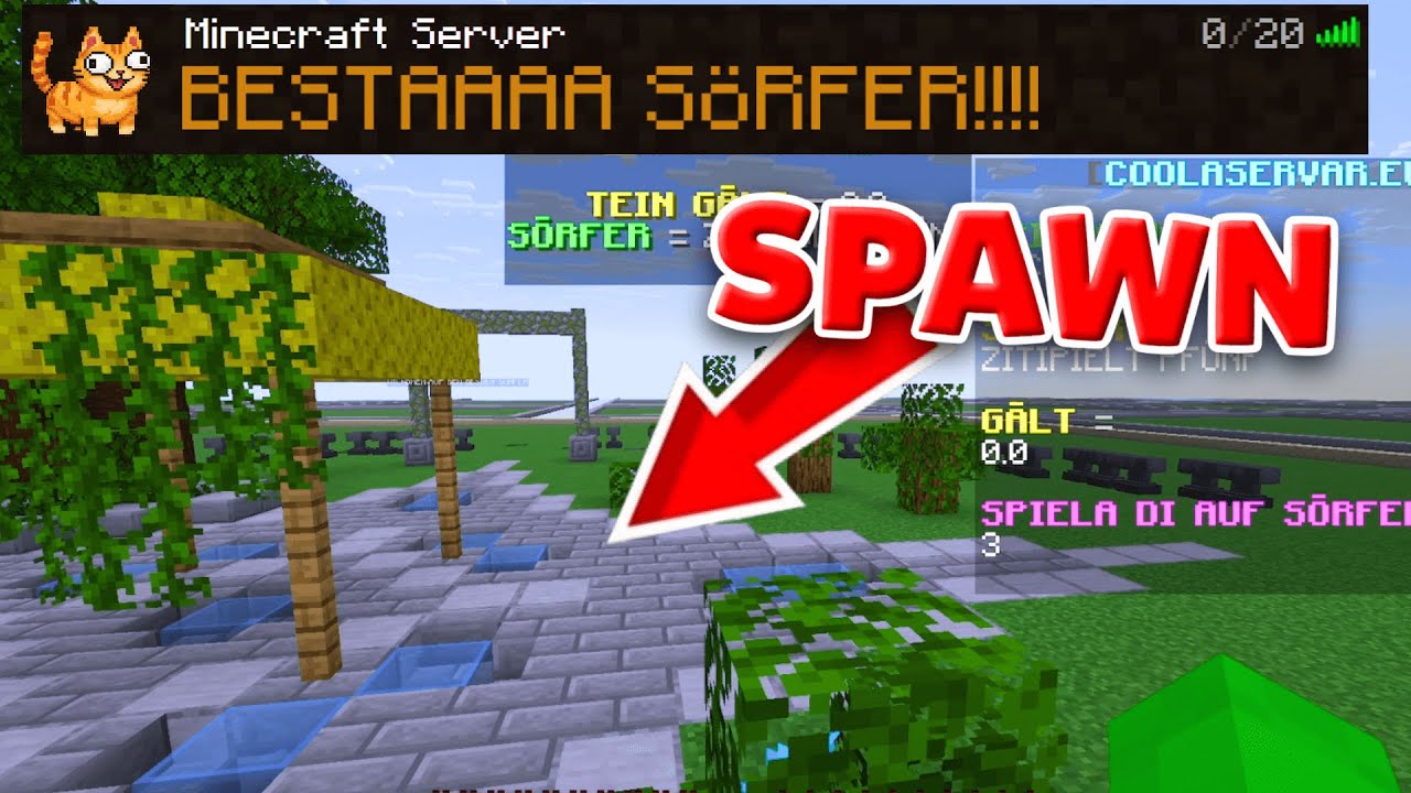 Wir BESUCHEN den SCHLECHTESTEN Minecraft SERVER (Lustig! 🤣)