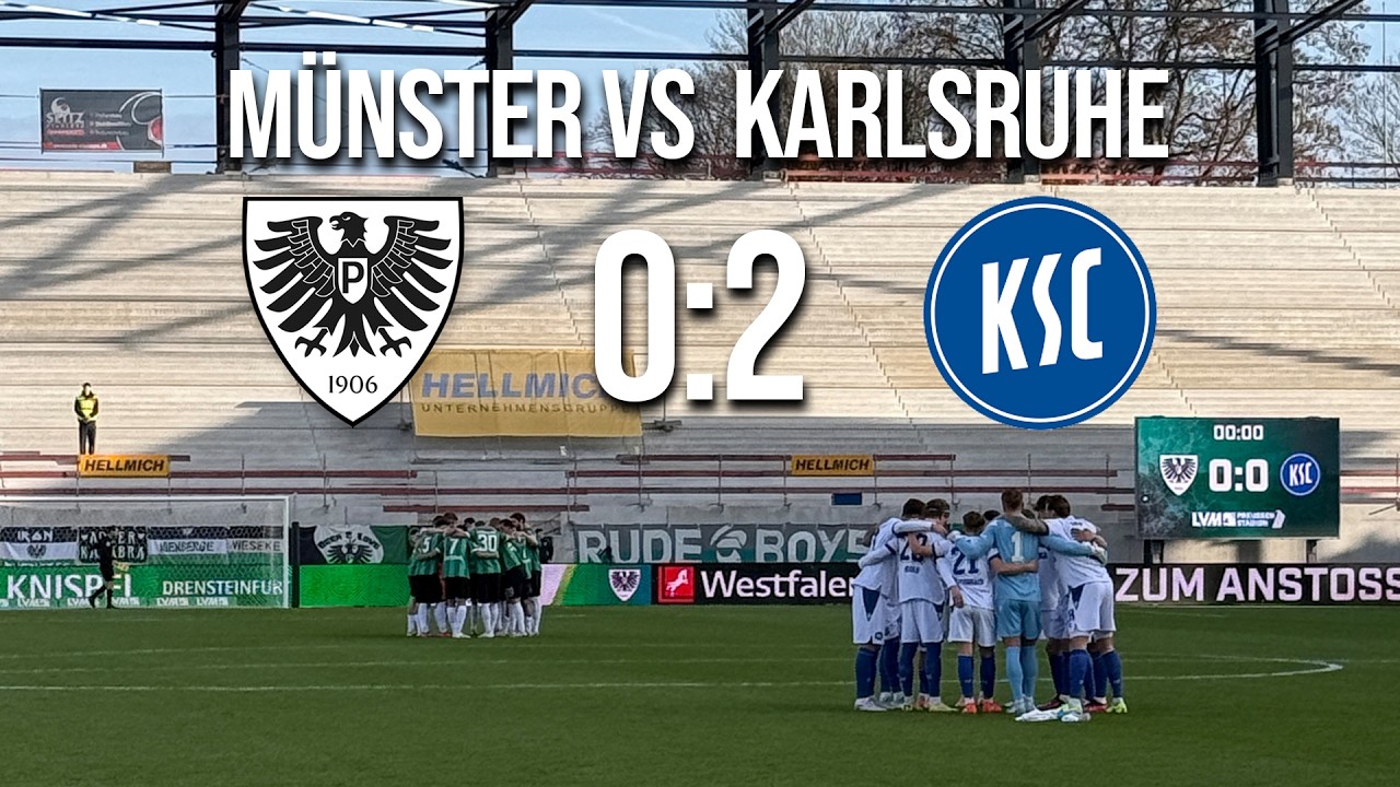 SC Preußen Münster 0:2 Karlsruher SC - 2.Liga 18.Spieltag Saison 2025/2026
