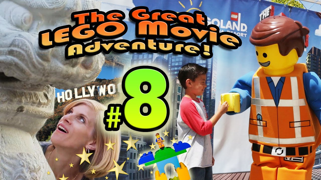The GREAT LEGO MOVIE ADVENTURE! Episode 8 - HOLLYWOOD