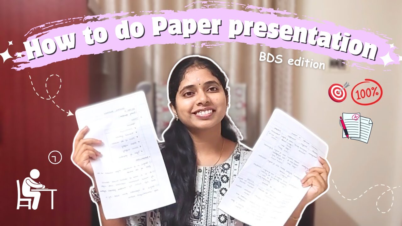Paper presentation tips to score a DISTINCTION 💯🦷✍🏼✨ | BDS series - Episode 7