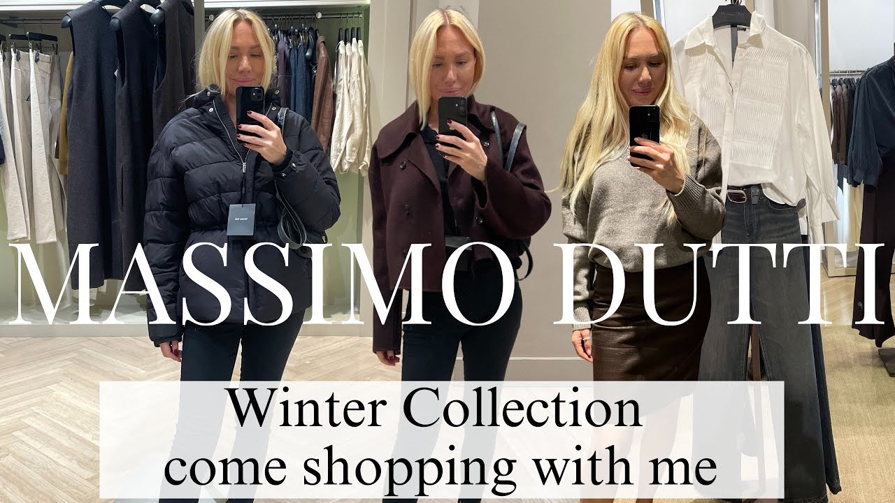 Примерка зимней коллекции MASSIMO DUTTI. Пойдем со мной на шоппинг! + Распаковка украшений ITALO.