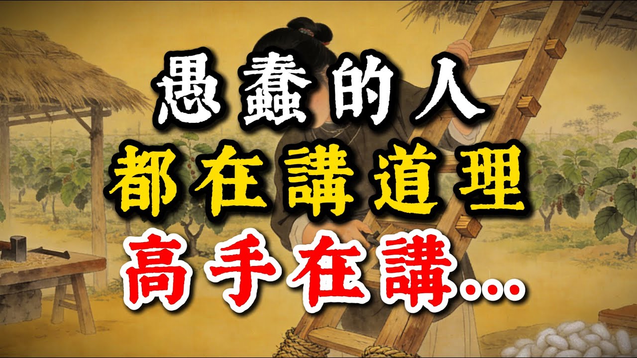 愚蠢的人都在講道理，高手在講...