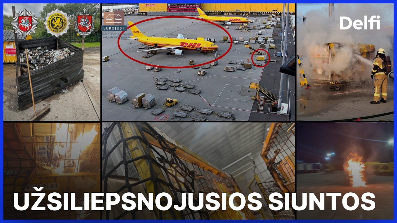 Savaitės kriminalai. Savaime užsiliepsnojančios siuntos ir ledonešio padariniai