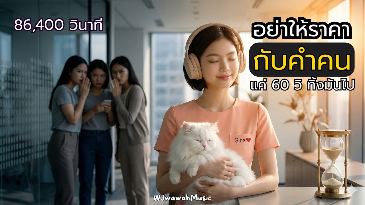 86,400 วินาที (หนึ่งวันมีกี่วินาที) – อย่าเสียเวลาให้คำคน - @WJwawahMusic  | เพลงให้กำลังใจ