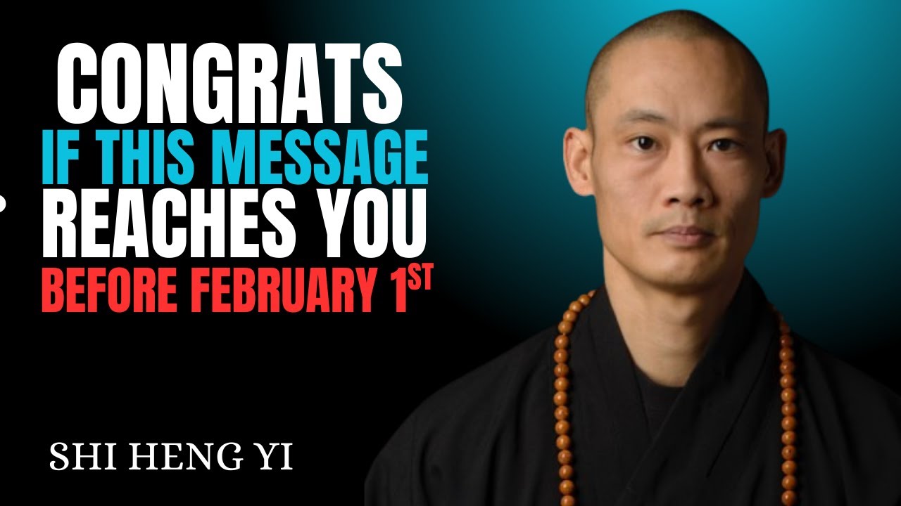 Congrats! God Sent This Before February 1st | A Timely Message from God | Shi Heng Yi