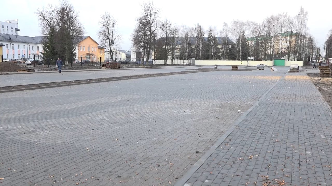 Улучшение парковочных условий в Пинске: новая парковка на Советской