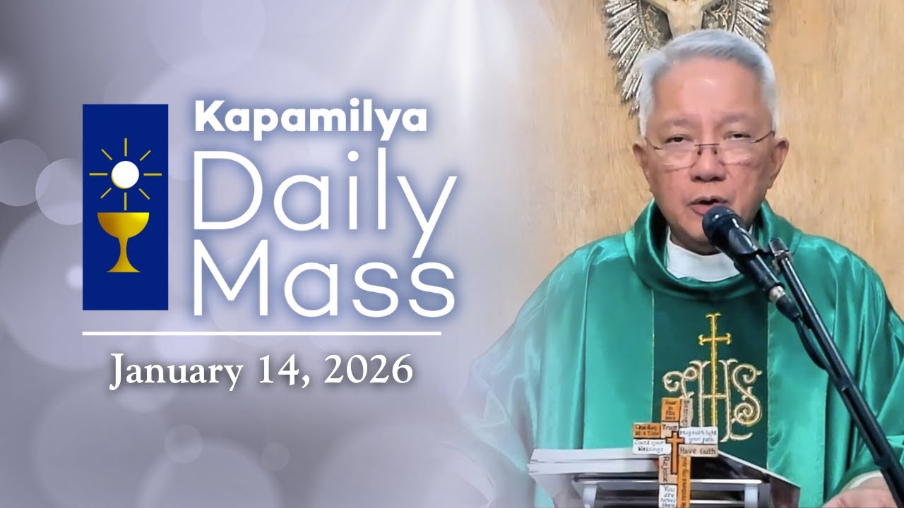 January 14, 2026 | He Heals and Restores Us | Kapamilya Daily Mass