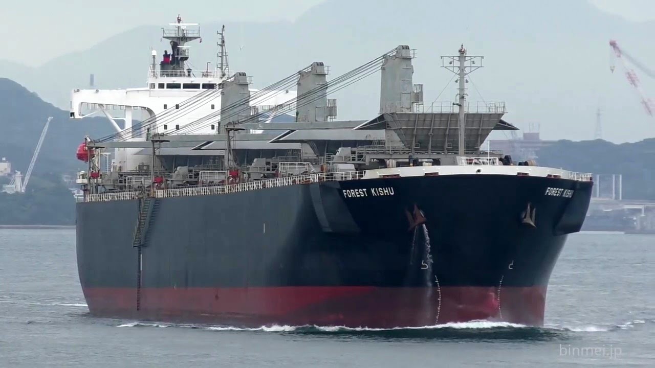 FOREST KISHU - MITSUBISHI ORE TRANSPORT wood chips carrier