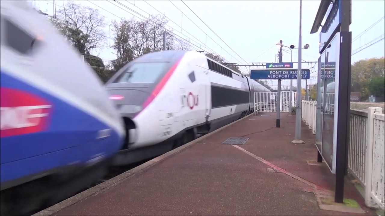 Trains à grande vitesse #3: TGV/ICE, Thalys, Eurostar en France