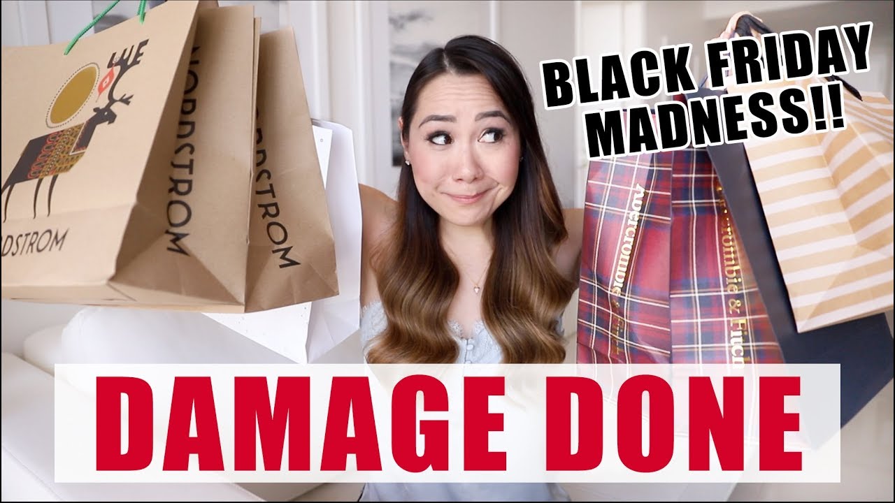 BLACK FRIDAY MADNESS! SHOPPING VLOG + WHAT I BOUGHT!
