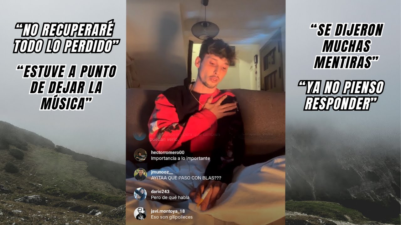 AYAX HACE LIVE EN INSTAGRAM Y REAPARECE LUEGO DEL BEEF - 