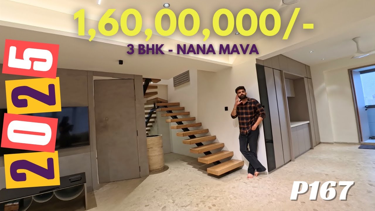 A HOME WITH UNIQUE STRUCTURE || 1.60 CR || 3BHK || NANA MAVA || RAJKOT