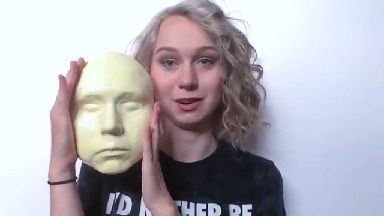 How to make a face cast on yourself