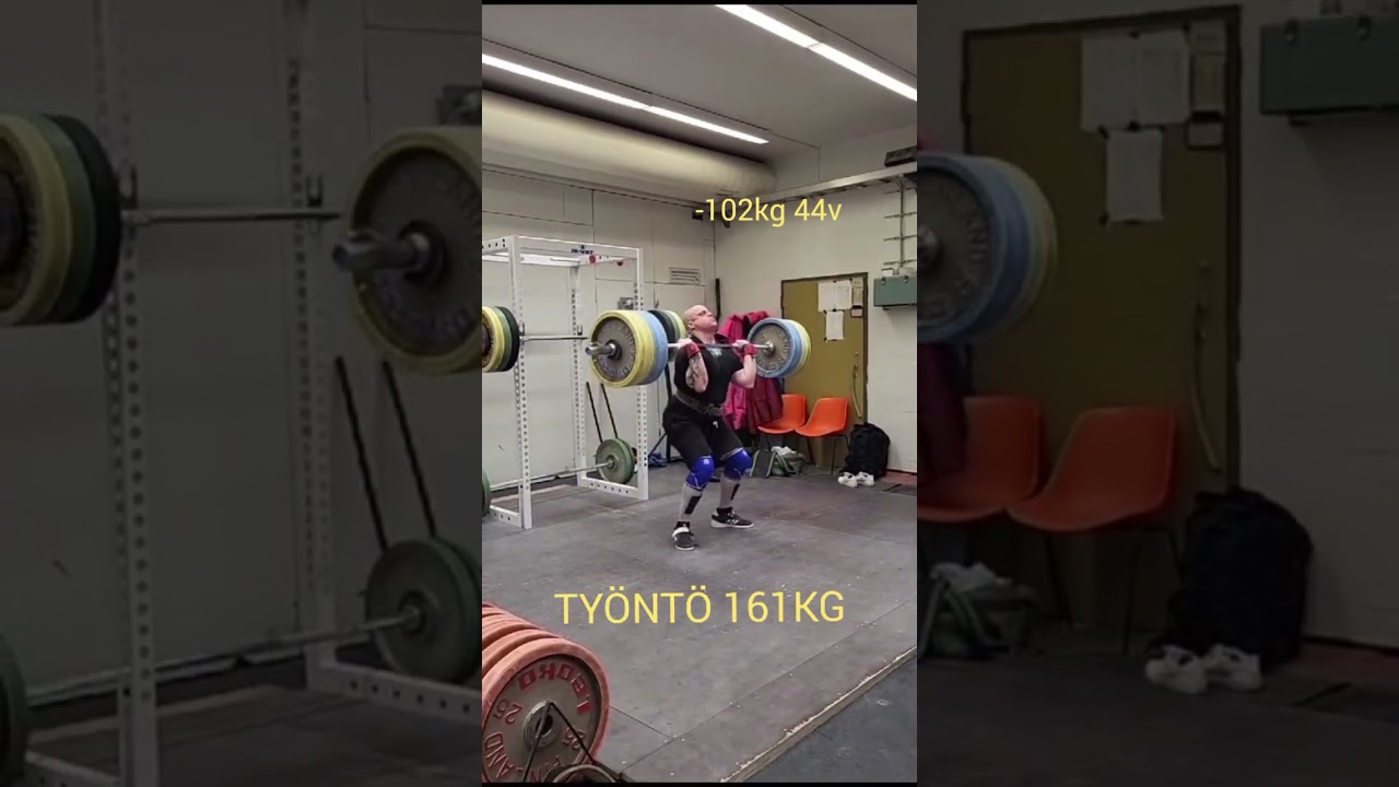 Ty&ouml;nt&ouml; 161kg PAINONNOSTO RYYN&Auml;NEN 3.12.2023