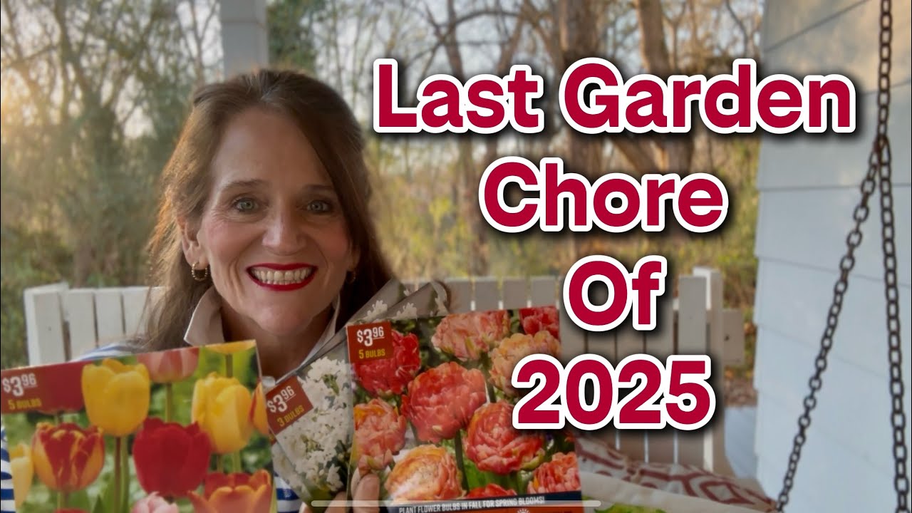 My Last Garden Chore of 2025 | Planting Spring Bulbs