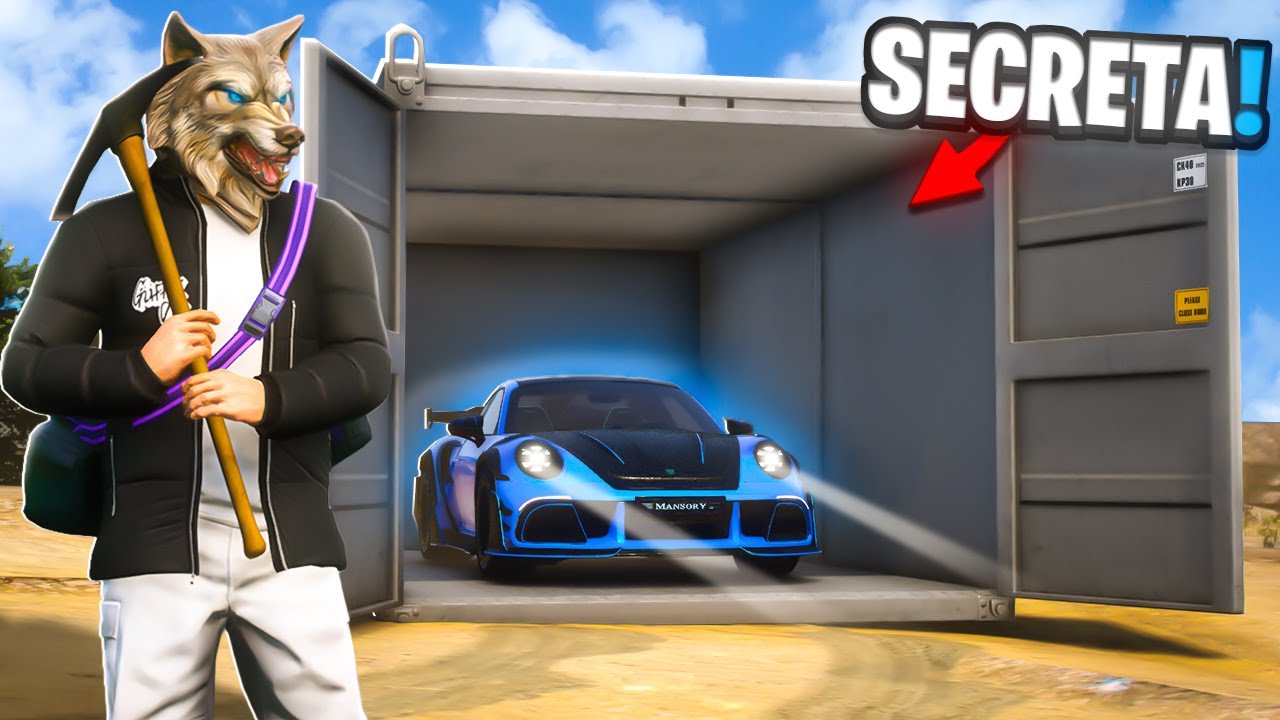 FUR MASINI LUXOASE DIN CONTAINERE SECRETE I GTA 5 RP