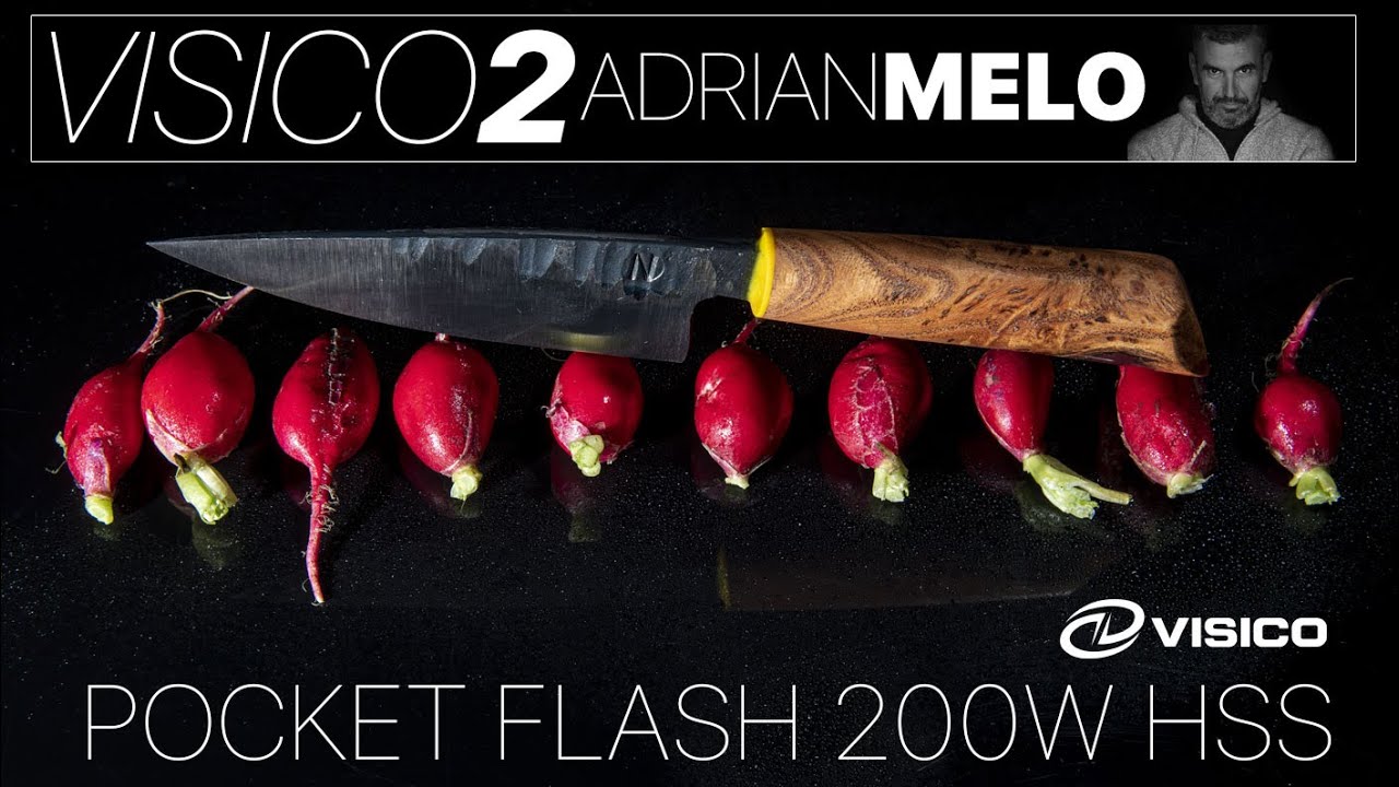 VISICO 2 HSS 200w POCKET FLASH a BATERIA (mejor que godox ad200) ADRIAN MELO, video con NIKON Z5
