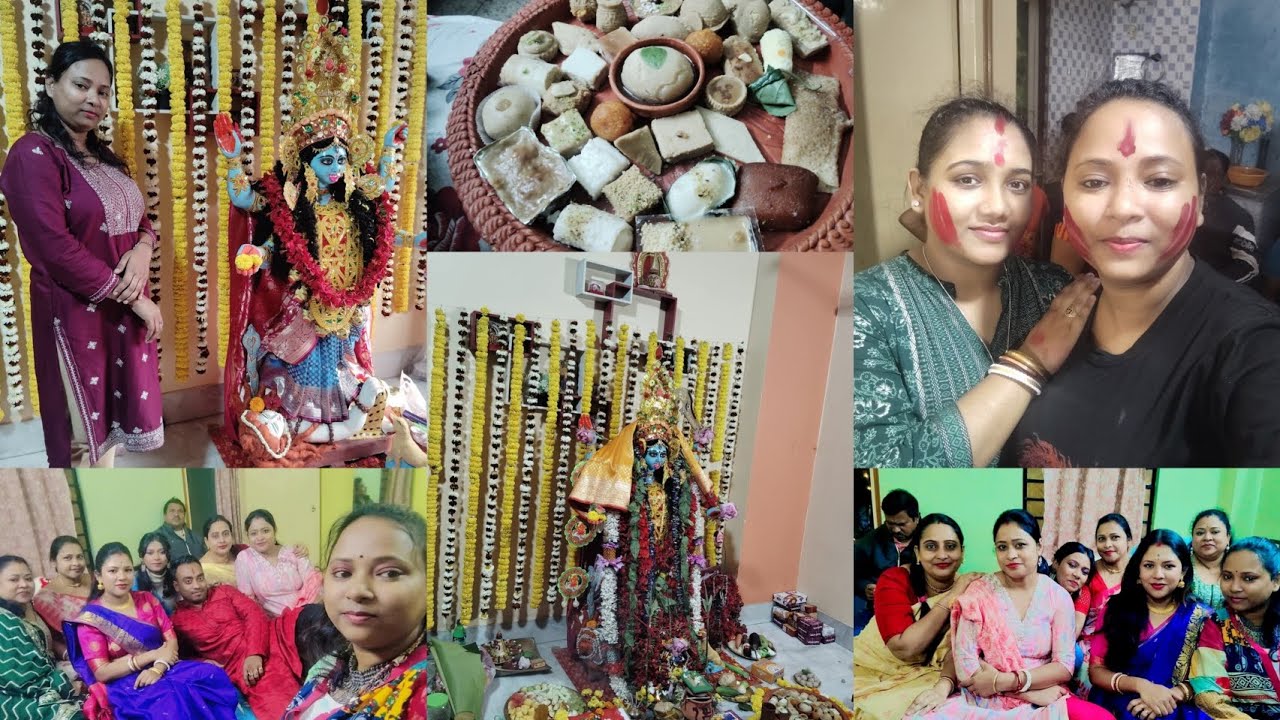 দিদার বাড়ির কালি পুজোয় সবাই মিলে ভীষণ মজা 😍 