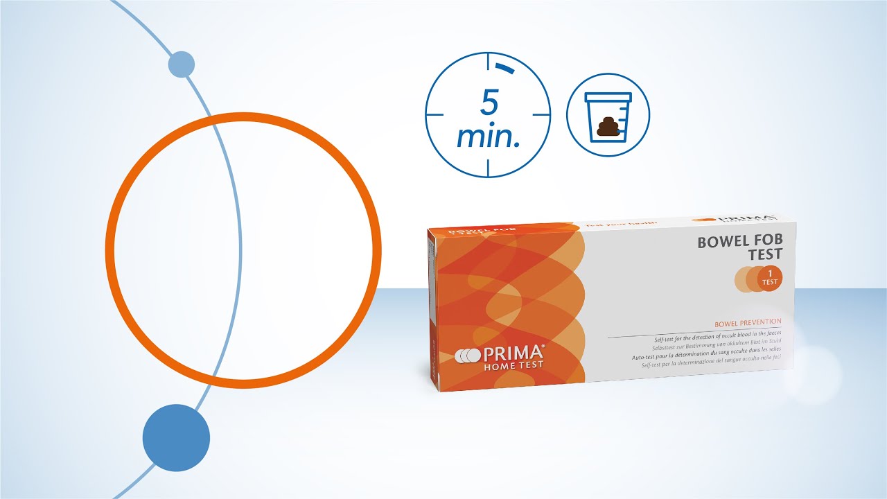 PRIMA Home Test | Bowel FOB Test