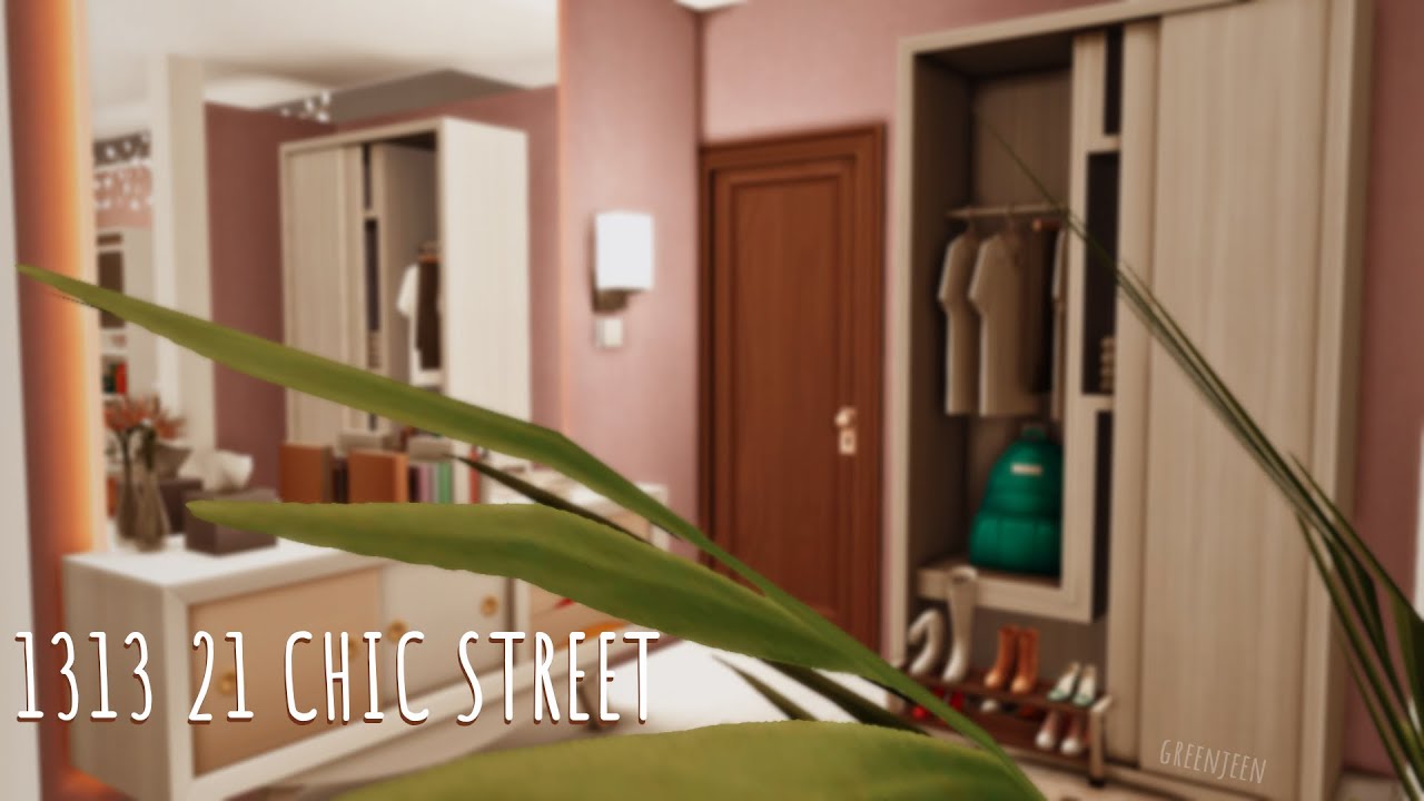 Sims 4 | 1313 21 Chic Street | NO CC