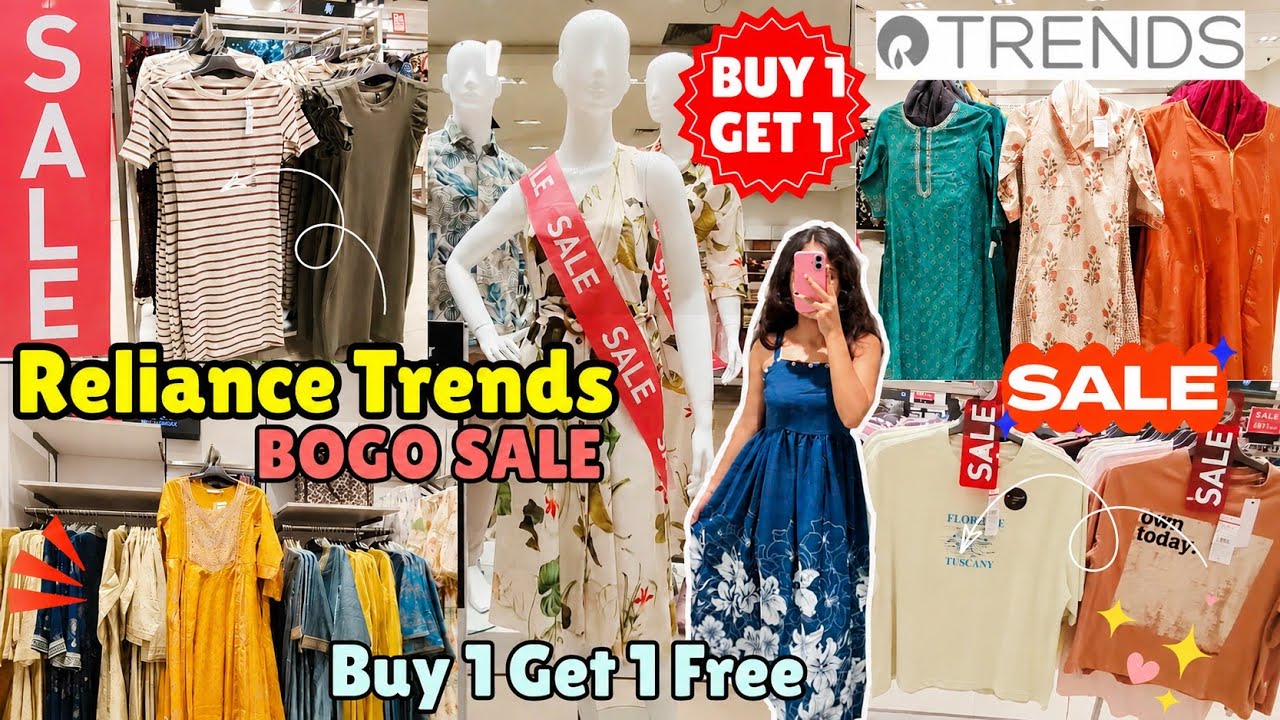 Распродажа в Reliance Trends: акция 1+1 | Актуальные предложения Reliance Trends | Распродажа в T...