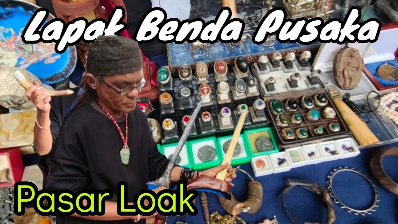 NATURAL BATU AKIK MURAH LAPAK BANG ANDRE ‼️ PASAR LOAK JATINEGARA 