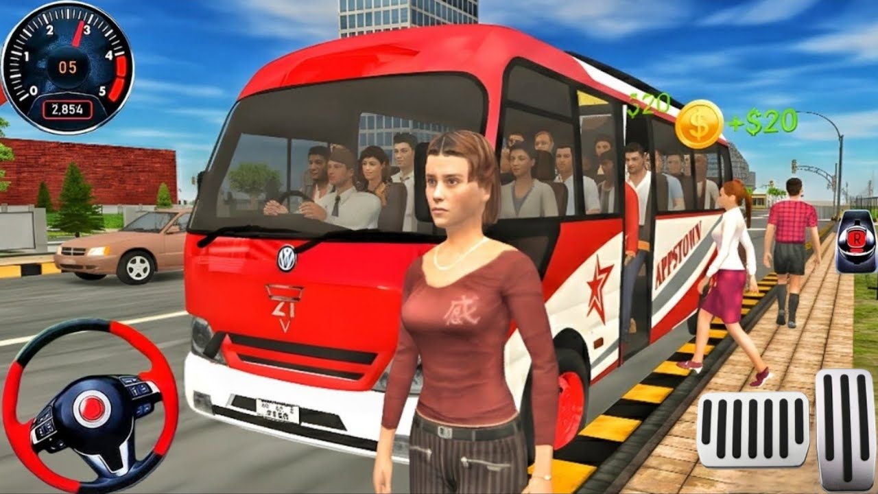 💥 Uphill Offroad Bus Driving Simulator - Android Gameplay