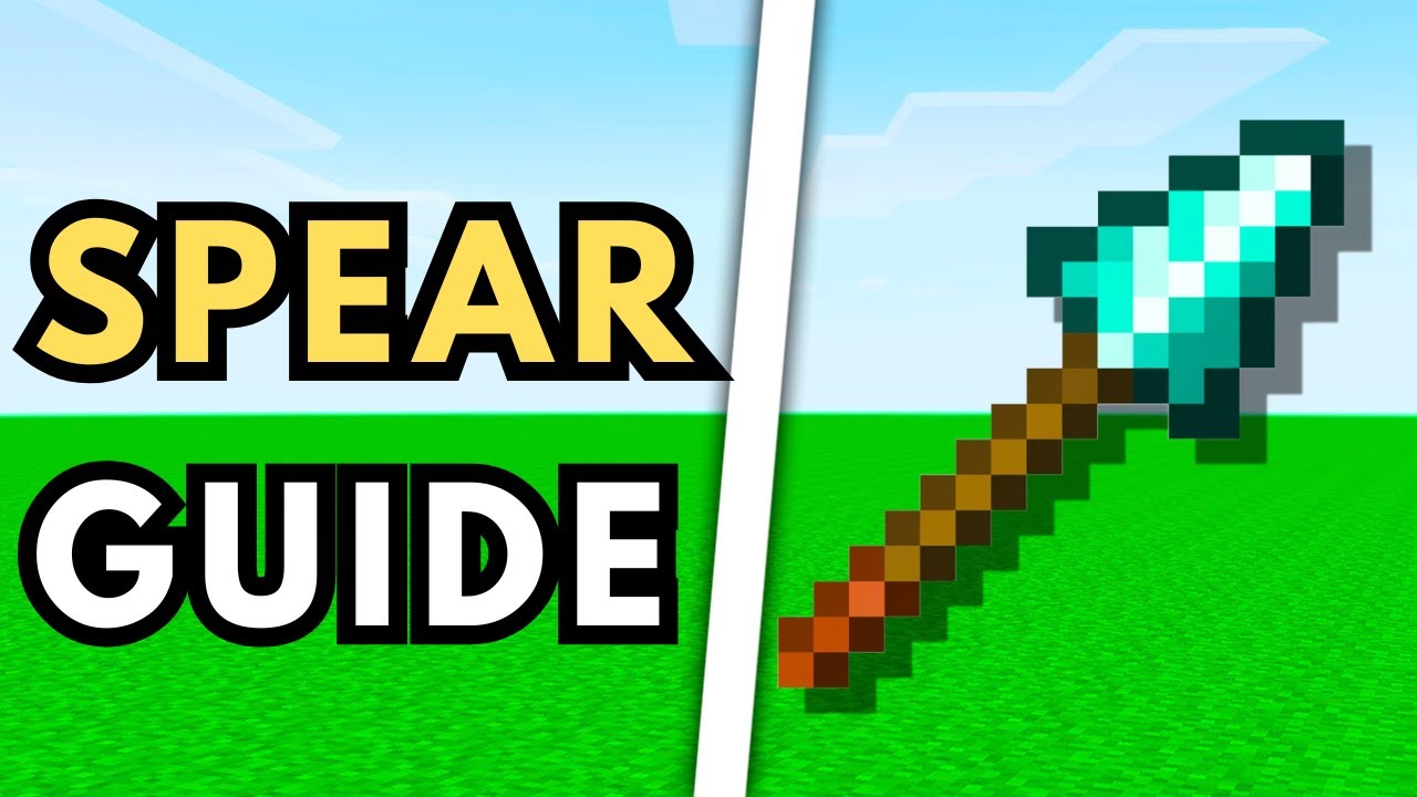 How to Use Spear in Minecraft Bedrock
