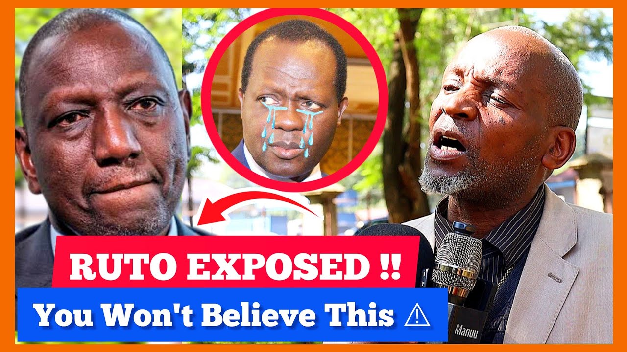 Drama! Angry MP Nganga Confronts Ruto Over Alleged Role in Raphael Tuju’s Eviction