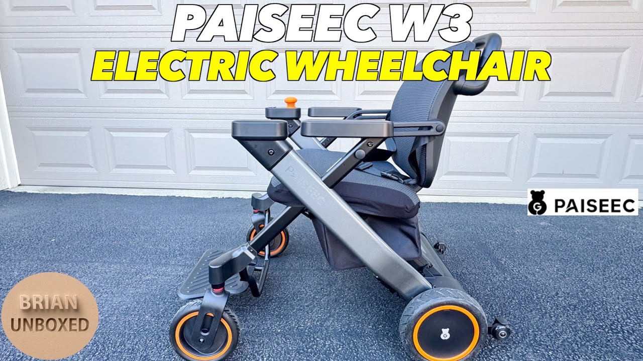 Электрическая инвалидная коляска Paiseec W3 3 в 1 — полный обзор