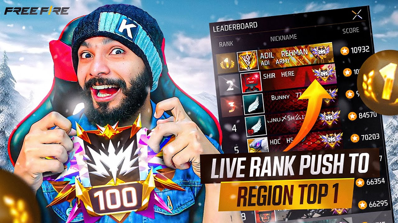 [LIVE] Free Fire Gaming🔥Br Rank Gameplay🏆Garena Free Fire !!