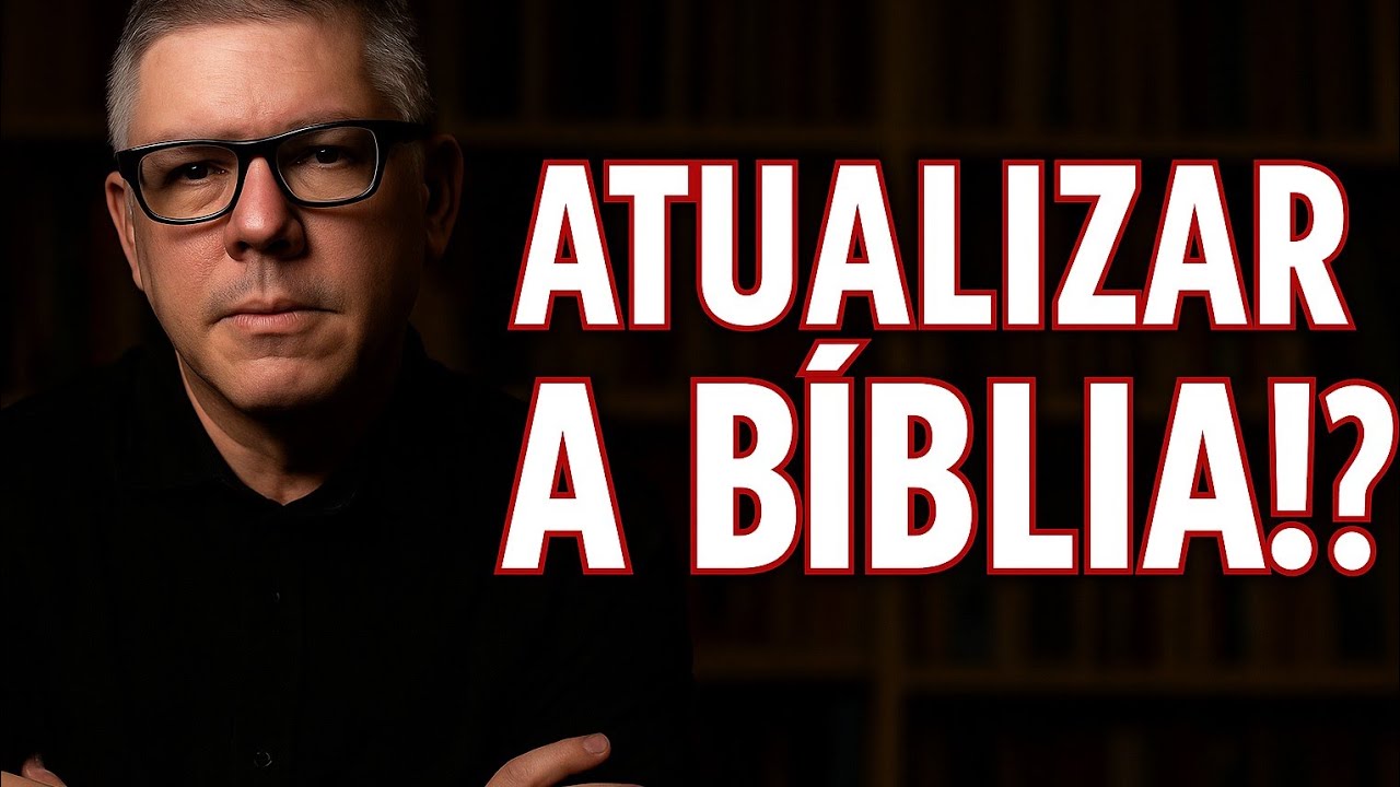 Essa é a última vez que falo sobre atualizar a Bíblia – Ed René Kivitz”