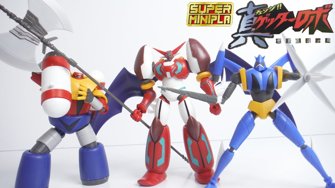 Super Mini-pla Change!!Getter Robot Vol.3 開封 組立 スーパーミニプラ 真（チェンジ！！）ゲッターロボ Vol.3 PB限定 食玩 candy toys