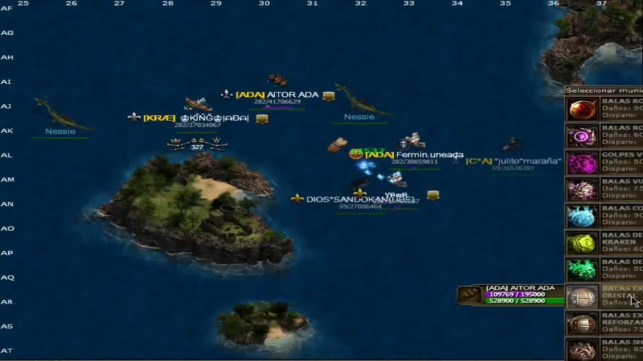 SEAFIGHT MEGASERVER ESPAÑA - TREMENDOUS WAR
