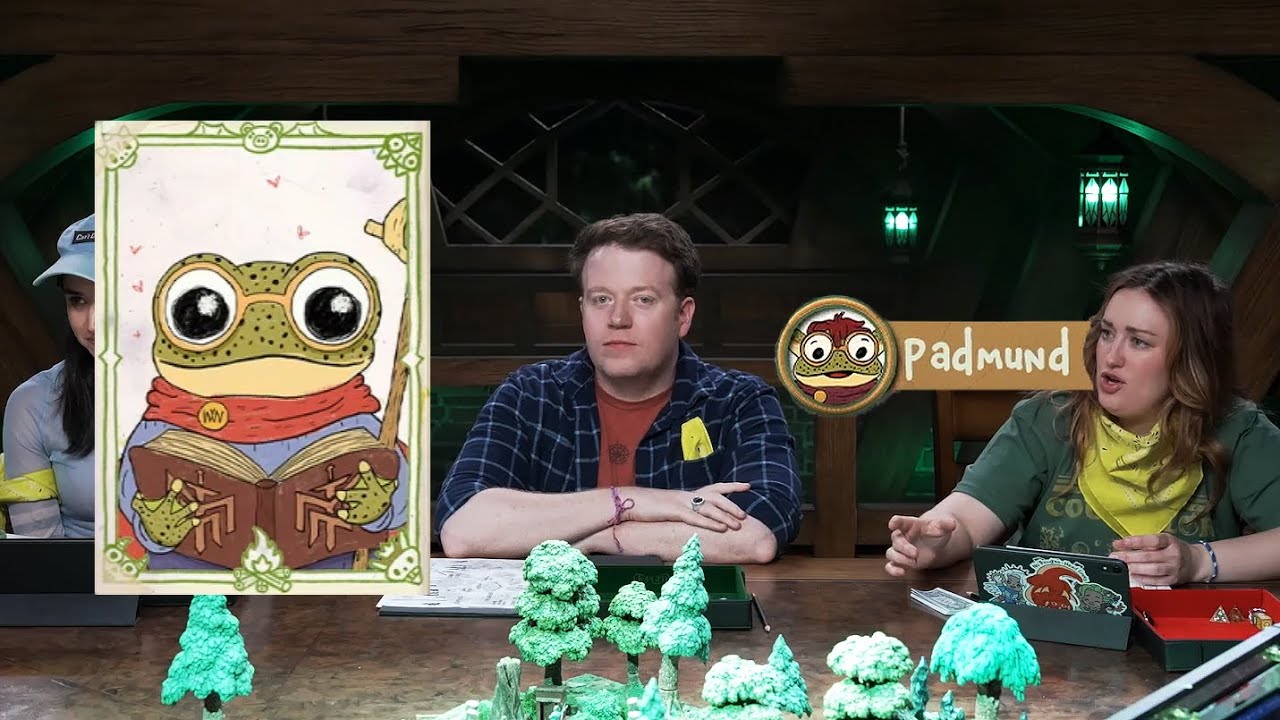 brennan lee mulligan playing a tiny frog boy for 14 minutes