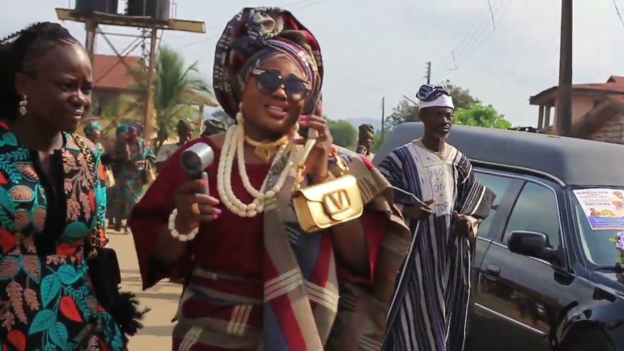 Final burial of late chief Mrs Margaret Olubu Adeyemo (a.k.a Iya ewe)