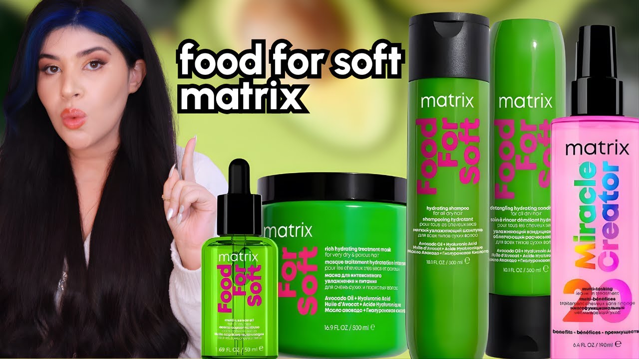🥑 MATRIX L’ÓREAL Food For Soft e Miracle Creator: Hidratação e nutrição para cabelos secos
