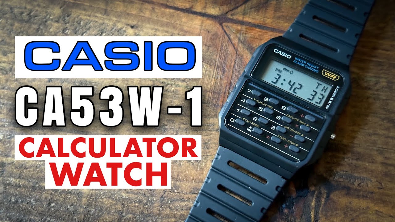 Casio CA53W-1 Watch Overview / Review