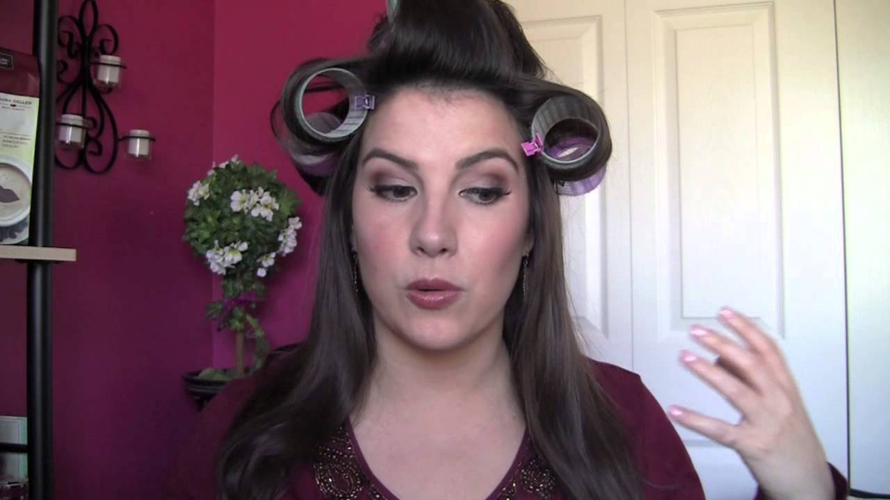 Updated Velcro Roller Hair Tutorial!