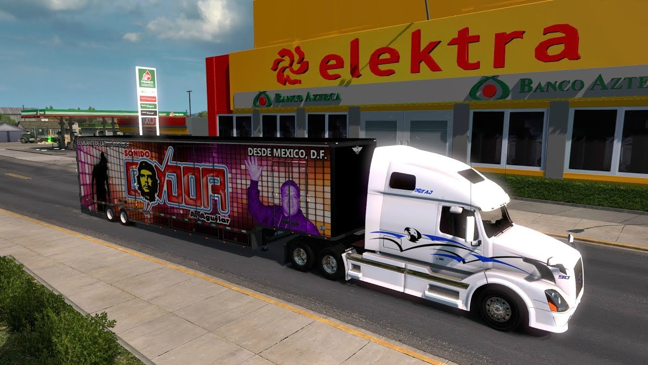 Volvo VNL 670 | Transportando Equipo de Sonido | Ruta de Hermosillo a Moctezuma, Sonora, México