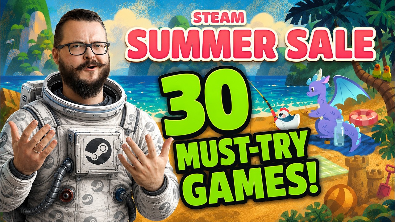 STEAM SUMMER SALE 2026! 30 AMAZING Games to get Cheap! 🕹️