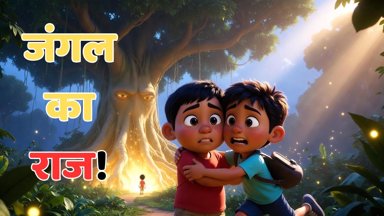 इस जादुई बरगद ने सब सच दिखा दिया! 😲| Cartoon Moral story for kids 🌟