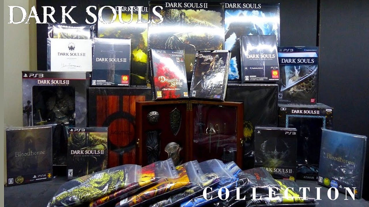 My DARK SOULS / BLOODBORNE collection - memorabilia and setup tour