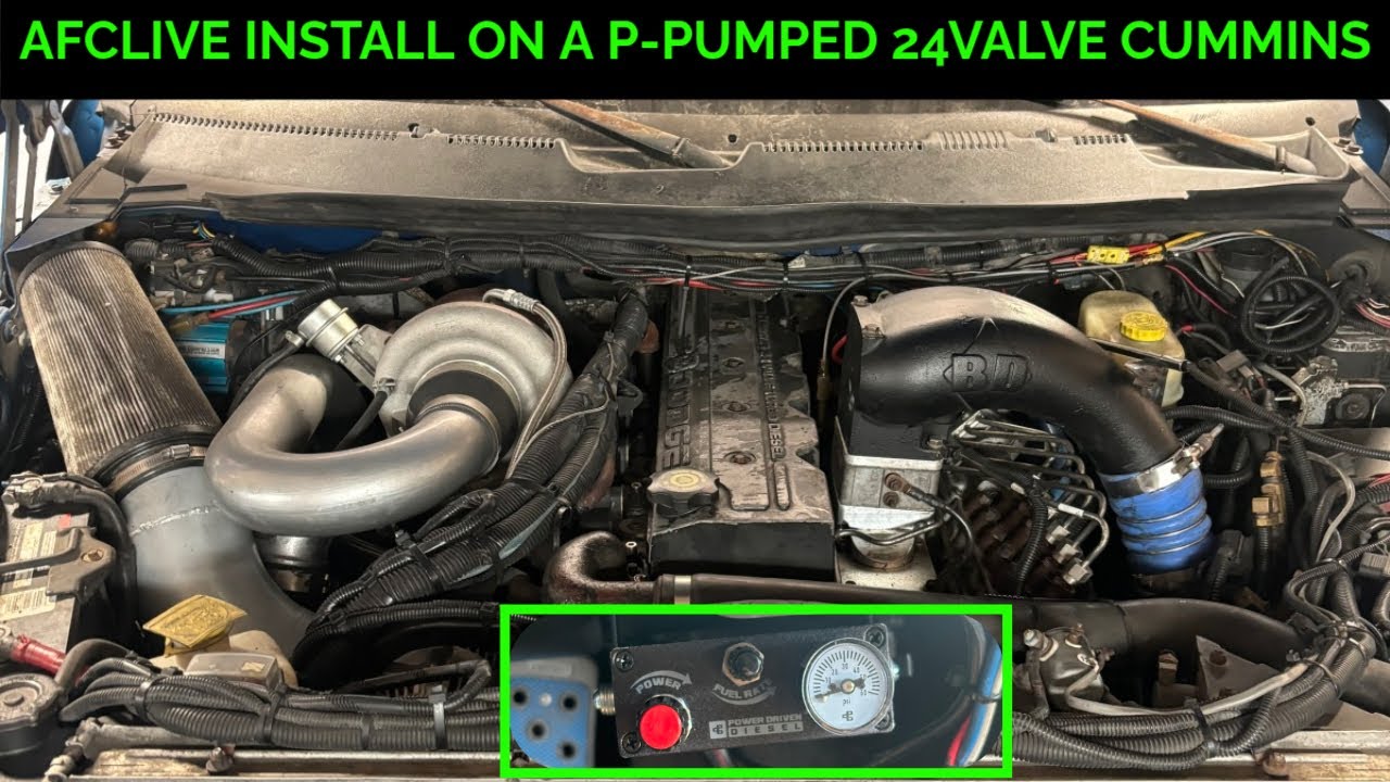 Installing AFCLive!! Take control of your p-pump from in the cab!!