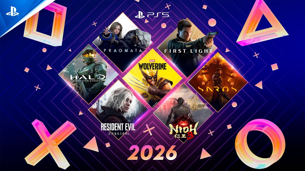 Jogos que CHEGAR&Atilde;O em 2026 | PlayStation Portugal