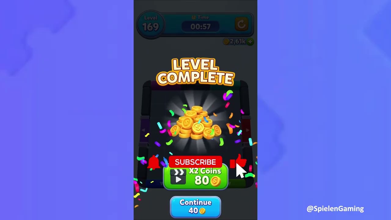 Color Block Jam Level 169 Solution Walkthrough