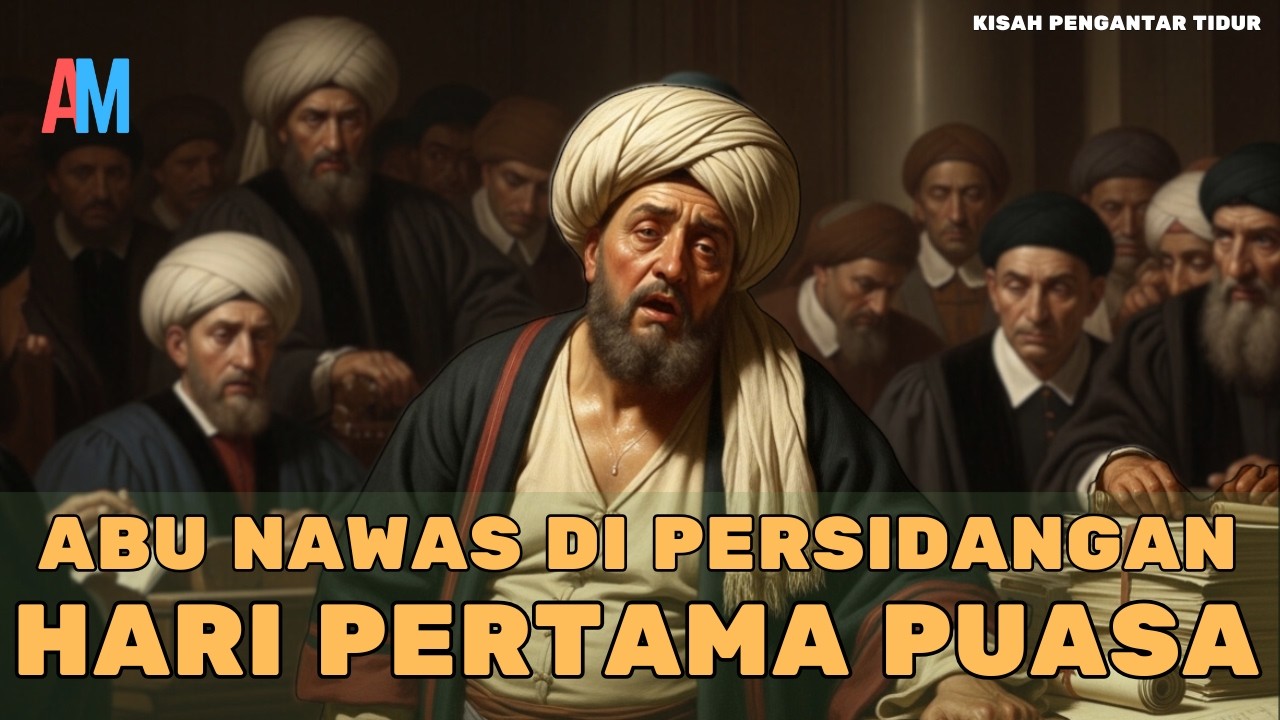 Abu Nawas Sidang Pertama Ramadan Penuh Humor & Hikmah  | Kisah Pengantar Tidur