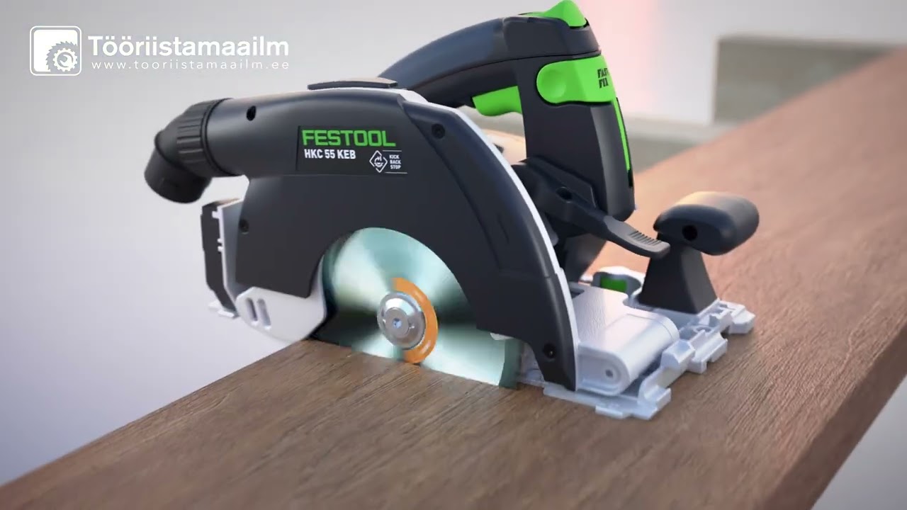Festool akuketassaag HKC 55 KEB