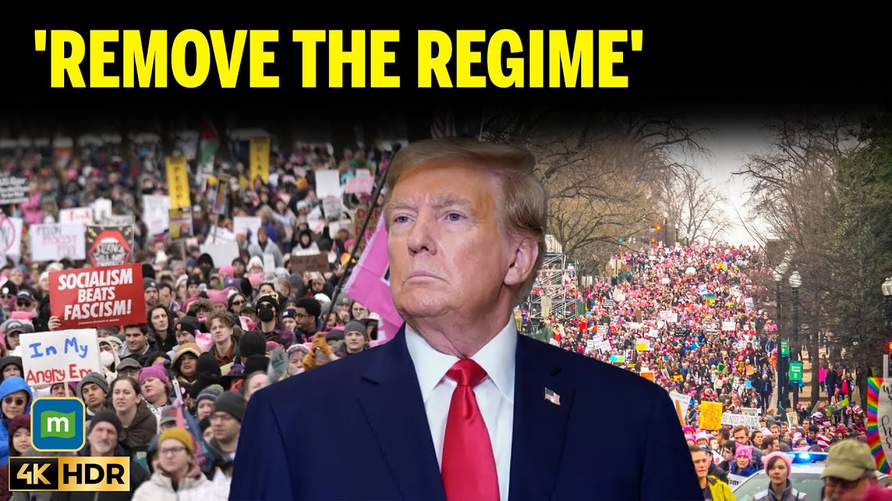 Anti-Trump Protests In Washington, Demonstrators Demand Impeachment Of President | N18G | 4K